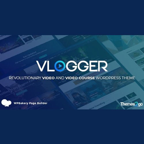 Vlogger: Professional Video & Tutorials WordPress Theme - Dghut