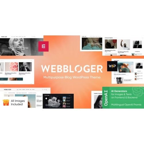 Webbloger – Multipurpose Blog WordPress Theme - Dghut