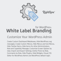 White Label Branding for WordPress - Dghut