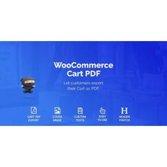 WooCommerce Cart PDF - Dghut