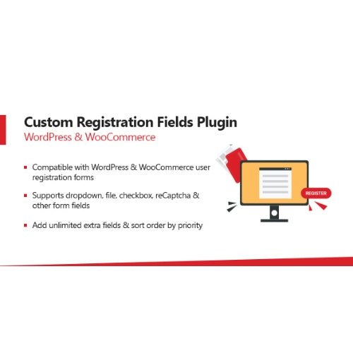 WooCommerce Custom Registration Fields Plugin - Dghut