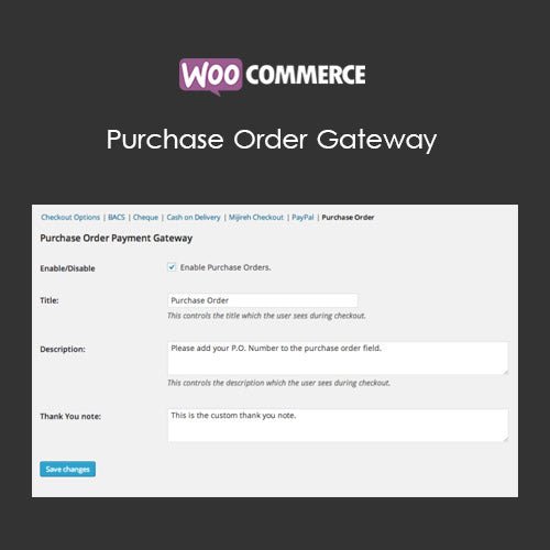WooCommerce Purchase Order Gateway - Dghut