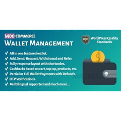 WooCommerce Wallet Management | All in One - Dghut