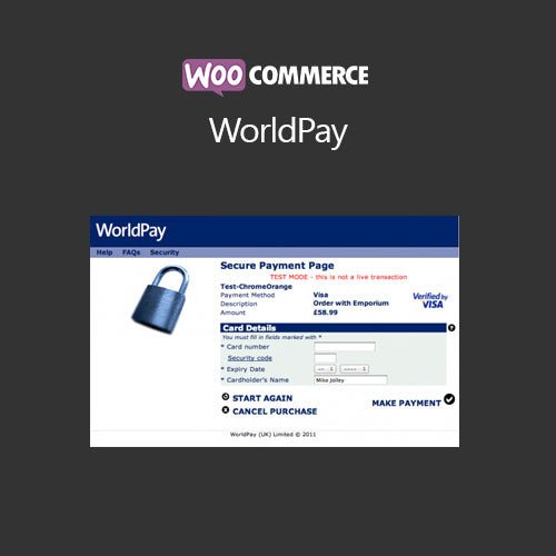 WooCommerce WorldPay - Dghut