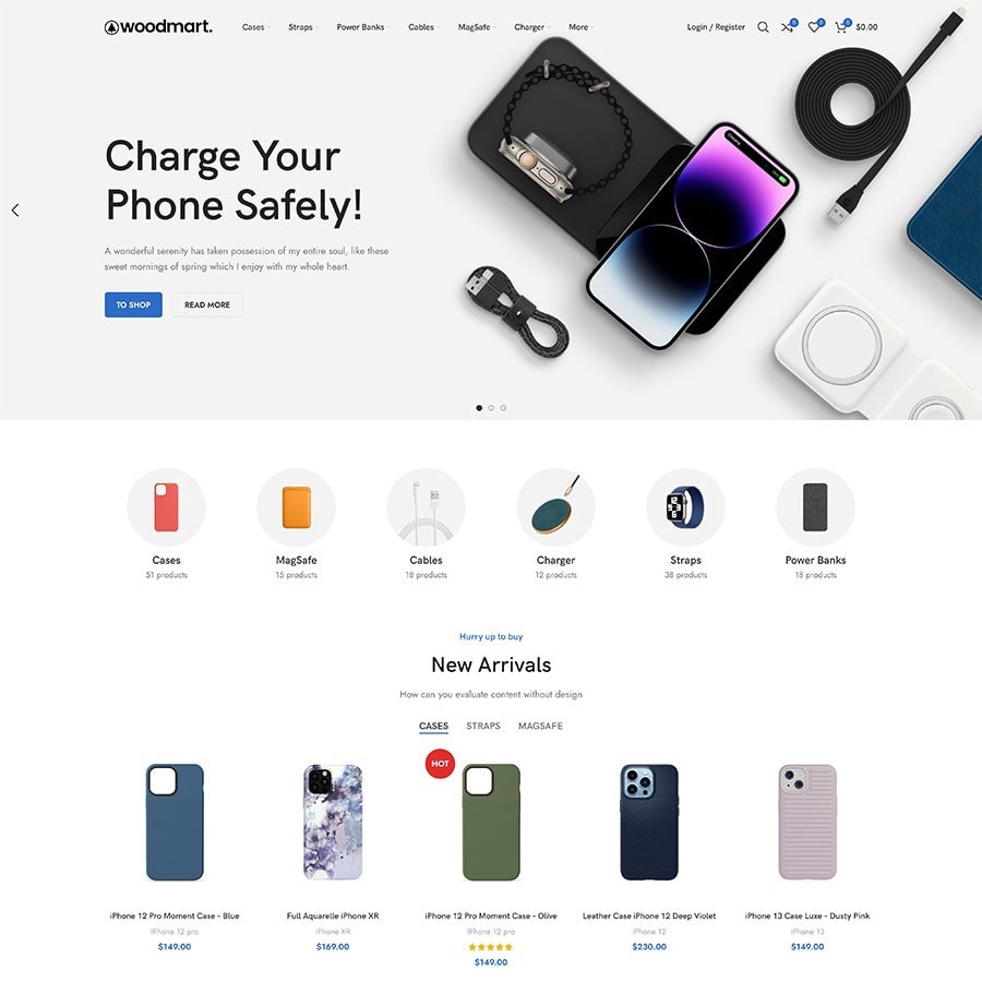 WoodMart Latest Multipurpose WooCommerce Theme - Dghut