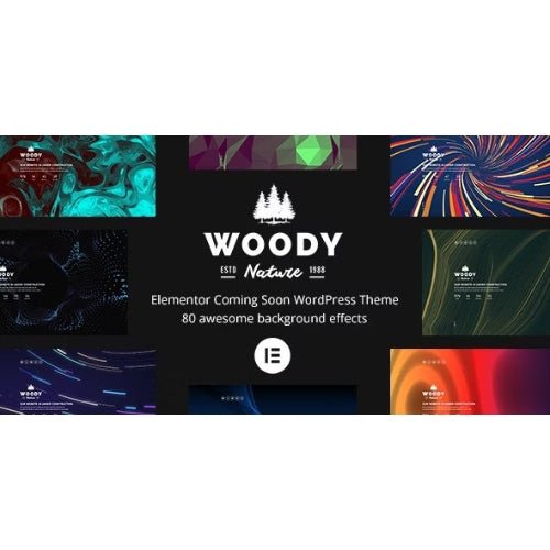 Woody – Elementor Coming Soon WordPress Theme - Dghut