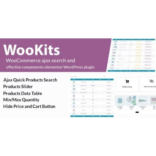 Wookits – WooCommerce Ajax Search & Elementor Components WordPress Plugin - Dghut