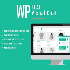 WP Flat Visual Chat – Live Chat & Remote View for WordPress - Dghut