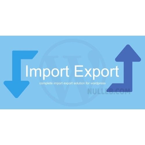 WP Import Export - Dghut