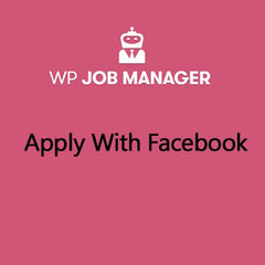 WP Job Manager Apply With Facebook Addon - Dghut