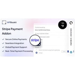 WPBookit – Stripe Payment (Addon) - Dghut