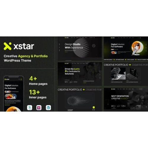 Xstar – Creative Agency & Portfolio WordPress Theme - Dghut