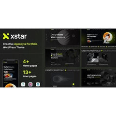 Xstar – Creative Agency & Portfolio WordPress Theme - Dghut