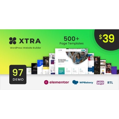 XTRA – Ultimate Multipurpose WordPress Theme for Stunning Websites - Dghut