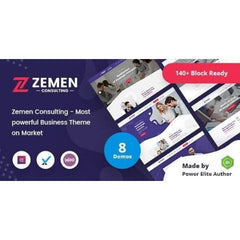 Zemen – Multi - Purpose Consulting Business WordPress Theme + RTL - Dghut