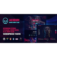 Acidum – Night Club and DJ WordPress Theme - Dghut
