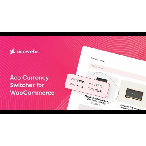Aco Currency Switcher for WooCommerce PRO - Dghut