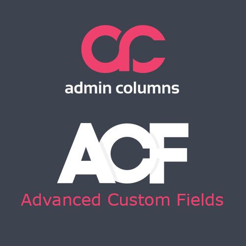 Admin Columns Pro Advanced Custom Fields (ACF) - Dghut