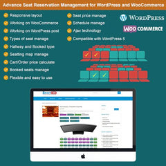 Advance Seat Reservation Management for WooCommerce - Dghut