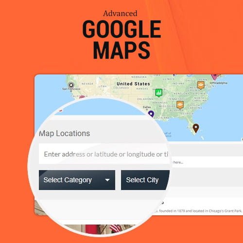 Advanced Google Maps Plugin for WordPress - Dghut