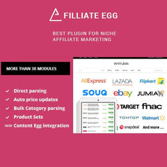 Affiliate Egg – Niche Affiliate Marketing WordPress Plugin - Dghut