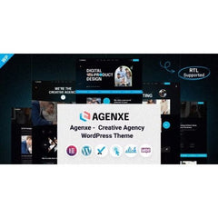 Agenxe – Creative Agency WordPress Theme - Dghut