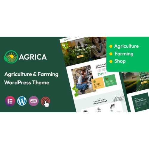 Agrica – Agriculture WordPress Theme - Dghut