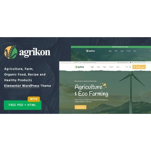 Agrikon – Organic Food & Agriculture WooCommerce Theme - Dghut