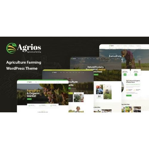 Agrios – Agriculture Farming WordPress Theme - Dghut