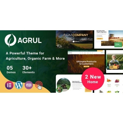 Agrul – Agriculture WordPress Theme - Dghut