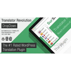 Ajax Translator Revolution DropDown WP Plugin - Dghut