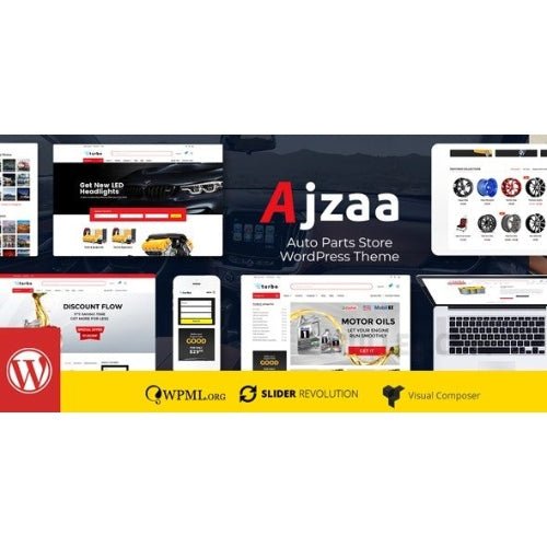 Ajzaa – Auto Parts Store WordPress Theme - Dghut