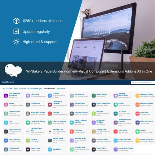 All In One Addons for WPBakery Page Builder (formerly Visual Composer) - Dghut
