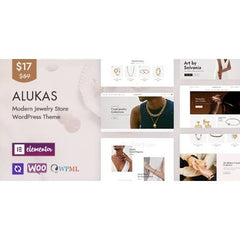Alukas – Modern Jewelry Store WordPress Theme - Dghut