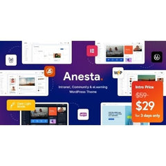 Anesta – Intranet, Extranet, Community and BuddyPress WordPress Theme - Dghut