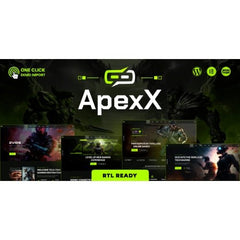 ApexX | Esports & Gaming WordPress - Dghut