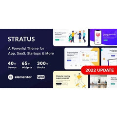 App, SaaS & Software Startup Tech Theme – Stratus - Dghut