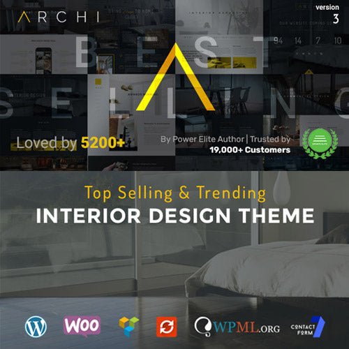 Archi – Interior Design WordPress Theme - Dghut