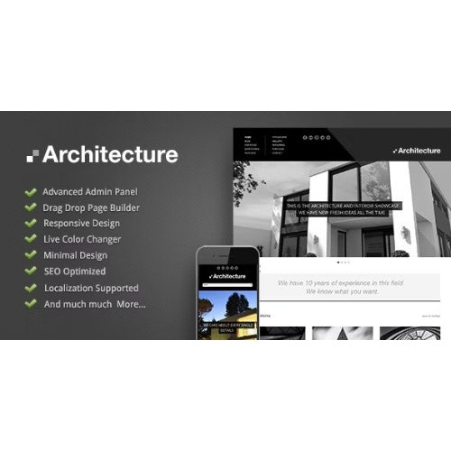 Architecture – WordPress Theme - Dghut