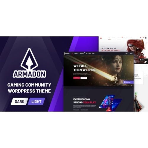 Armadon – Gaming Community WordPress Theme - Dghut