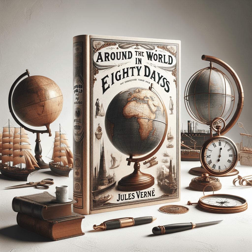 Around the World in Eighty Days by Jules Verne - Dghut