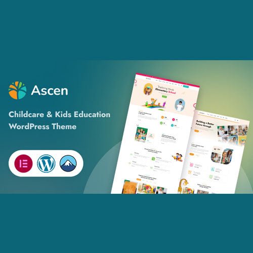 Ascen – Childcare & Kids Education WordPress Theme - Dghut