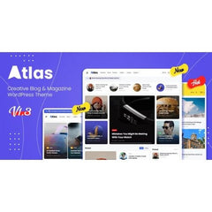 Atlas – Creative Blog & News WordPress Theme - Dghut