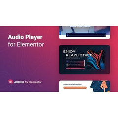 Audier – Audio Player with Controls Builder for Elementor - Dghut