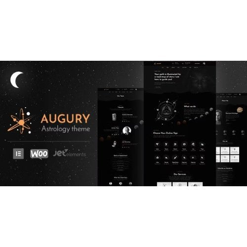 Augury | Horoscope, Astrology WordPress Theme - Dghut