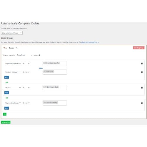 Automatic Payment Status WooCommerce - Dghut
