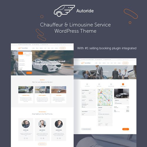 AutoRide – Chauffeur Limousine Booking WordPress Theme - Dghut