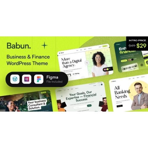 Babun – Business & Finance WordPress Theme - Dghut