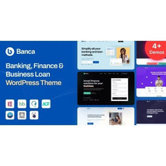 Banca – Banking, Finance & Business Loan WordPress Theme - Dghut