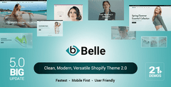 Belle - Clean, Modern, Versatile Shopify Theme 2.0 - Dghut
